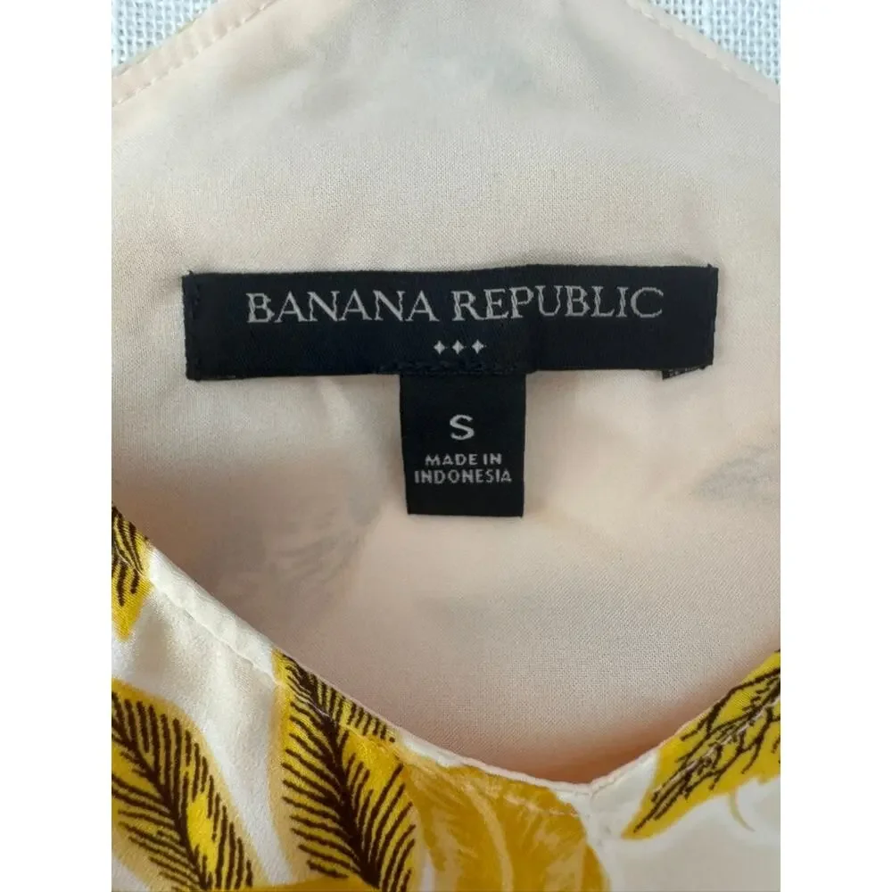 Banana Republic Mixed Print Patchwork Maxi Slip Dress Small Boho Resort Indie - Picture 9 of 9